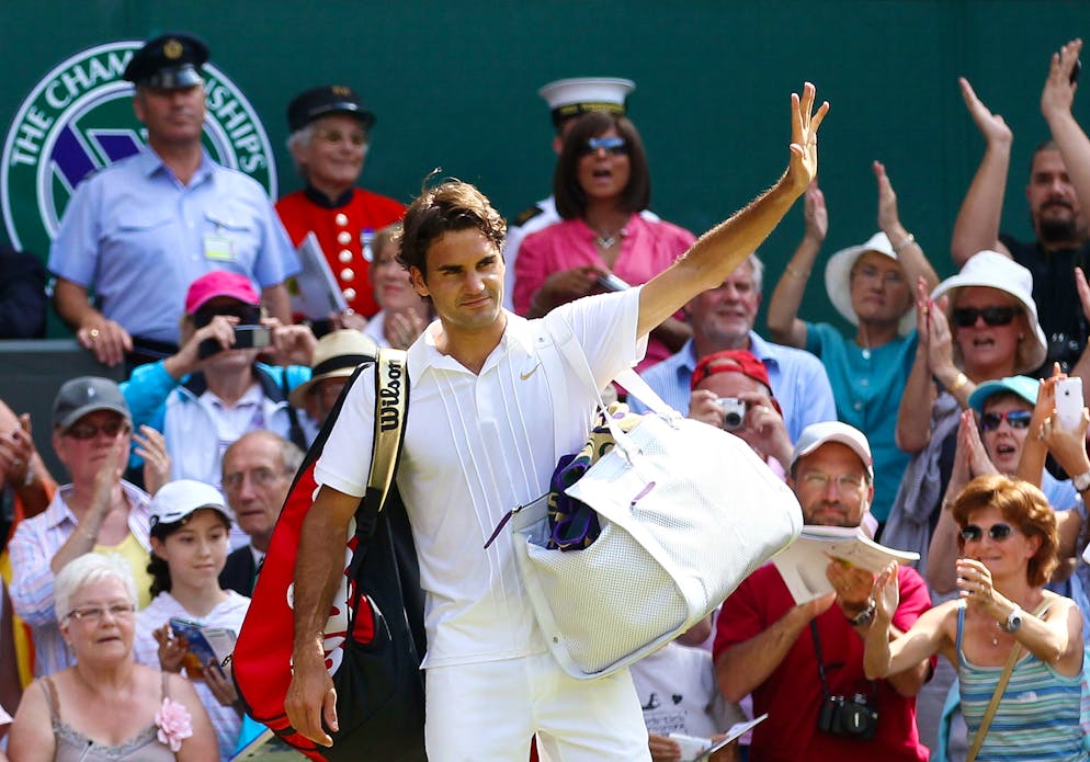 Roger Federer über sein Treffen mit der Queen. Das Treffen brachte ihm aber kein Glück. 2010 schied er bereits im Viertelfinale aus. Insgesamt gewann er das Turnier aber acht mal. 