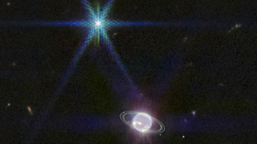Man vermutet einen neunten Planeten jenseits des Neptuns.