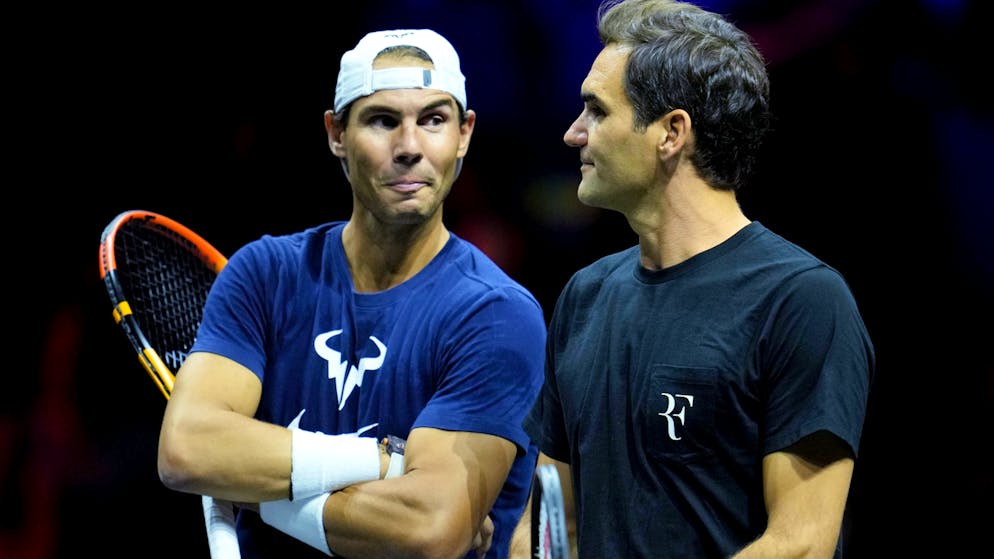 Rafael Nadal et Roger Federer joueront une dernière fois ensemble vendredi soir à Londres.