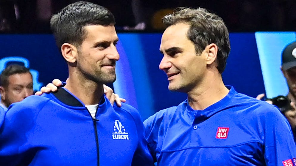 Novak Djokovic und Roger Federer: Der gegenseitige Respekt ist riesengross.