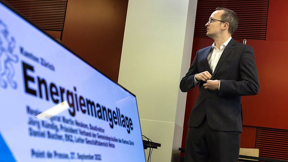 Der Kanton Zürich bereitet sich auf den drohenden Energiemangel im Winter vor. Regierungsrat Martin Neukom (Grüne) informierte am Dienstag über den aktuellen Stand.