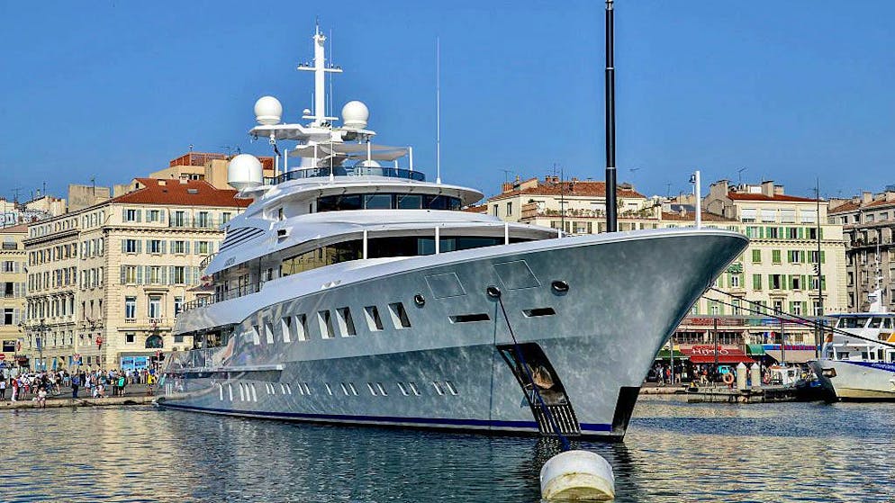Die «Axioma» im März 2022 in Marseille. (Archiv)