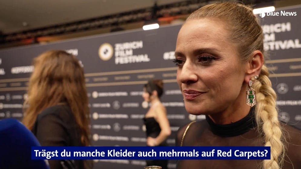 Christa Rigozzi am Zurich Film Festival. «Ich trage meine Kleider auf Carpets nur einmal»