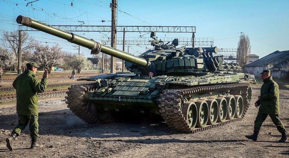 Spenden sammeln für die Verteidigung der Ukraine gegen den russischen Aggressor: Der Zürcher Unternehmer Steff Fischer will Kiew einen russischen T-72-Panzer finanzieren.