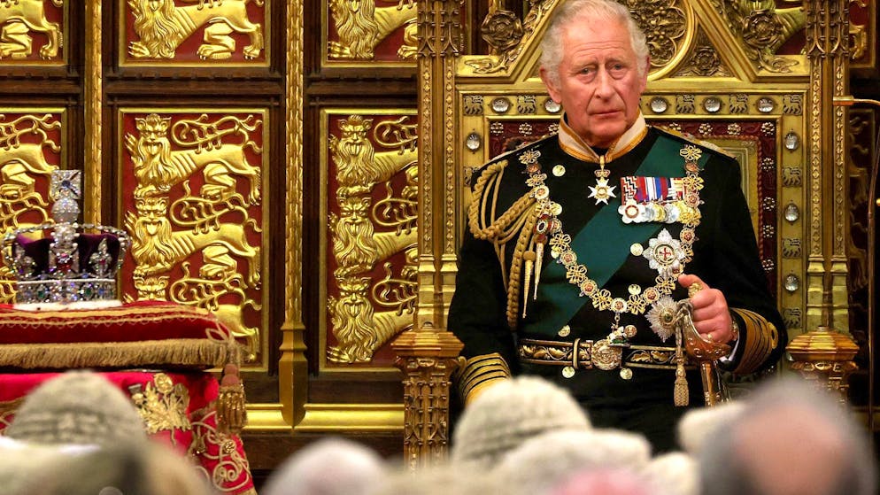 Der britische König Charles III. wird am 6. Mai 2023 in London gekrönt.