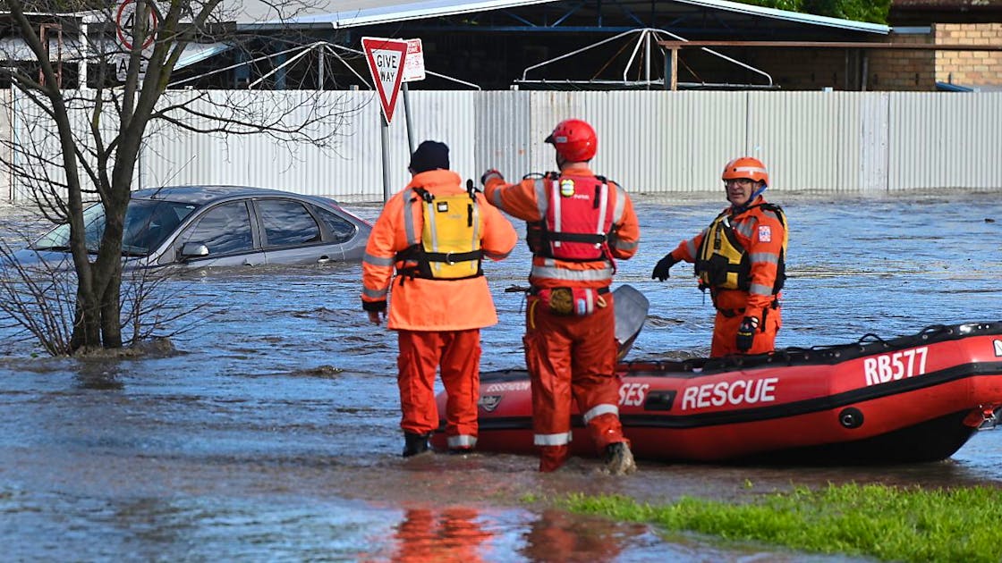 Australia.  Thousands of people have been called to safer places due to flooding.