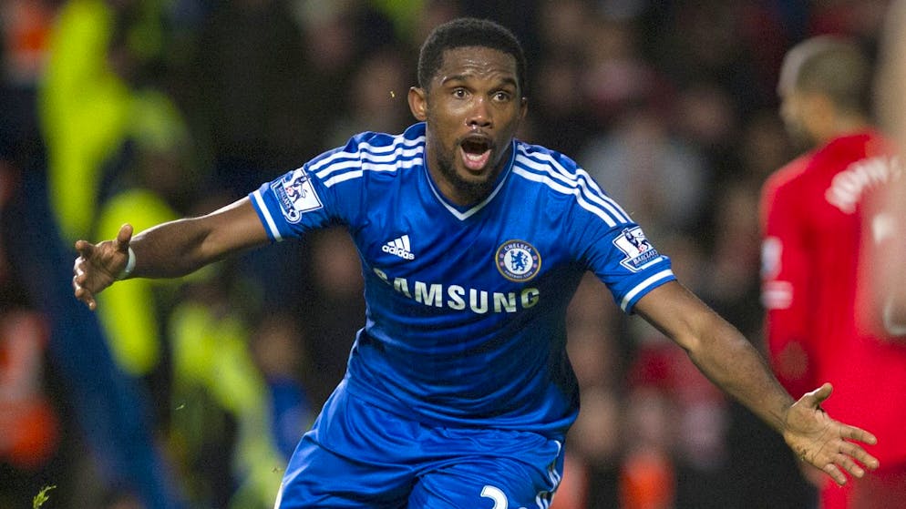 Die Champions-League-Rekordtorjäger. <strong>24. Samuel Eto'o</strong>: 30 Tore. Chelsea, Inter, Barcelona, Mallorca.