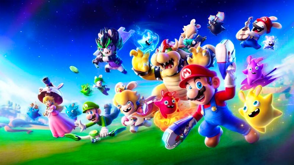 «Mario + Rabbids: Sparks of Hope» erscheint am Donnerstag für die Nintendo Switch.