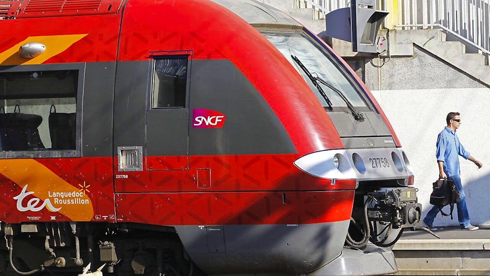 The French regions are contractually bound to cover the rise in energy prices for the public transport they organise, such as the TER regional trains (archives).