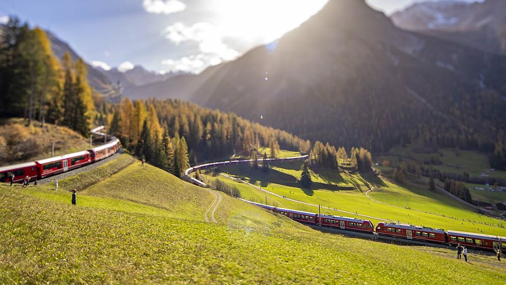 Grisons: Record battu du plus long train du monde
