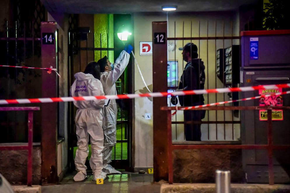 La scena del crimine.