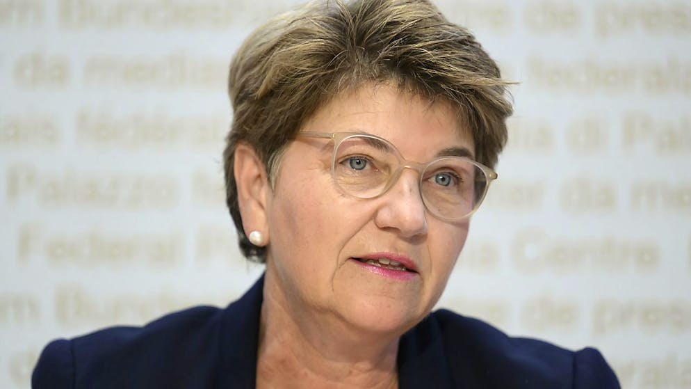 La consigliera federale Viola Amherd