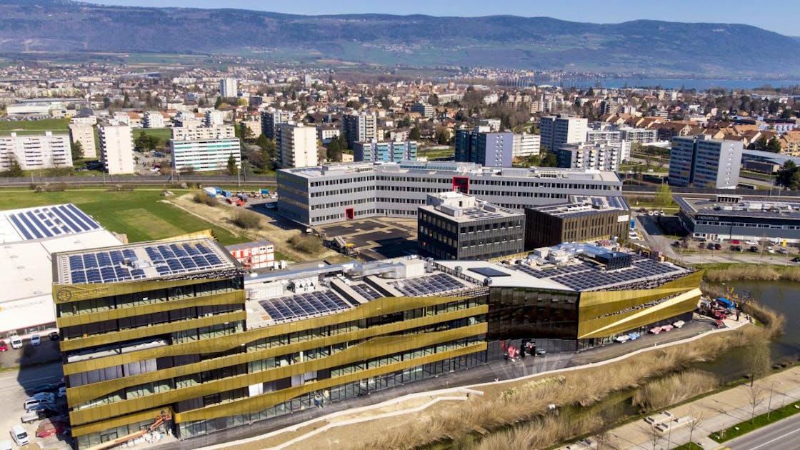 Yverdon La première pierre d'une grande centrale renouvelable posée blue News