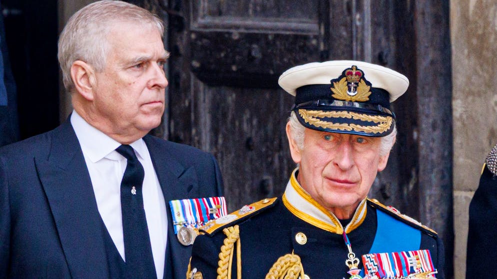 König Charles III. knallhart. Prinz Andrew war «den Tränen nah», als sein Bruder ihn verstiess