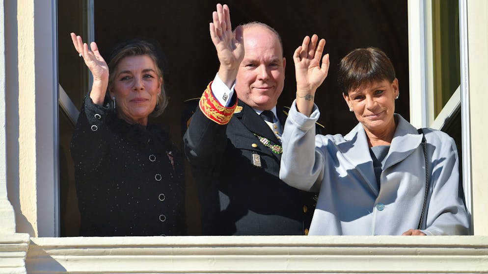Princess Stéphanie of Monaco, ex-partner found dead.  Princess Caroline of Hanover, Prince Albert II.  and Princess Stéphanie on Monaco Bank Holiday 2021.