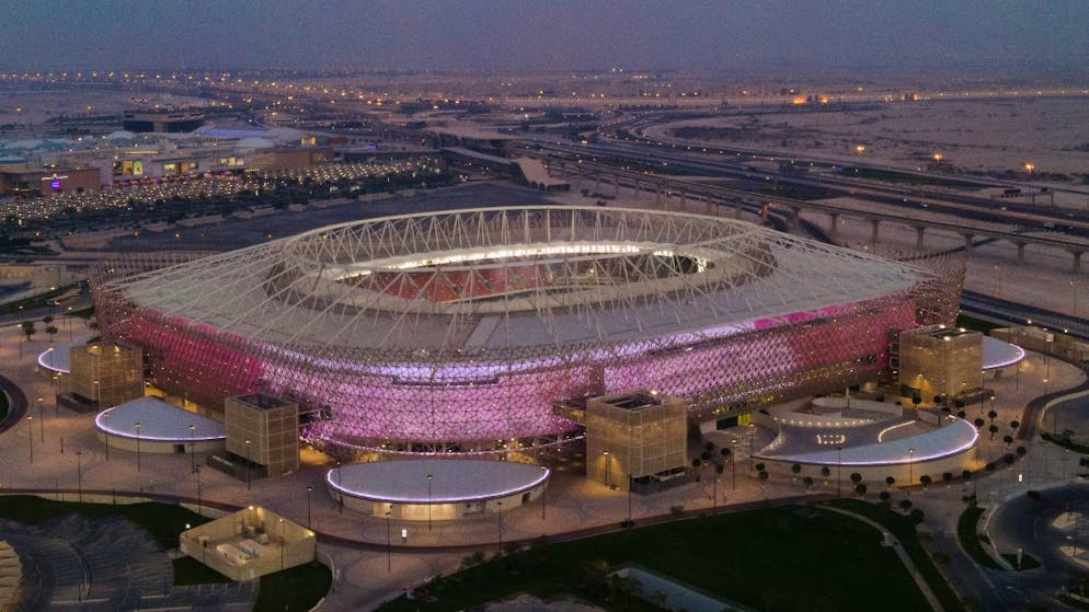 Das Stadion Ahmad bin in Al Rayyan bietet Platz für 40 000 Zuschauer.