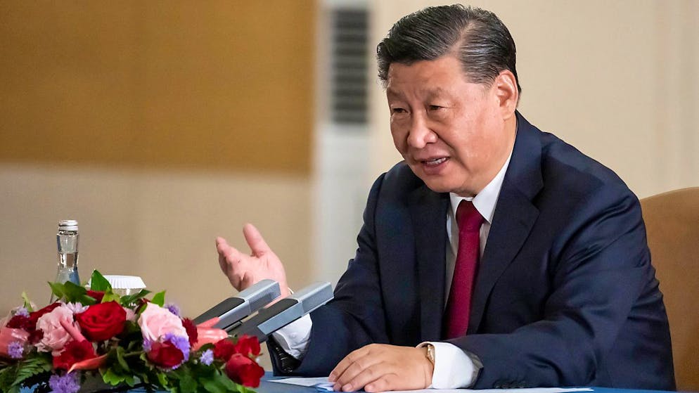 Chinas Präsident Xi Jinping sieht sich mit den grössten Protesten seit Jahrzehnten konfrontiert.