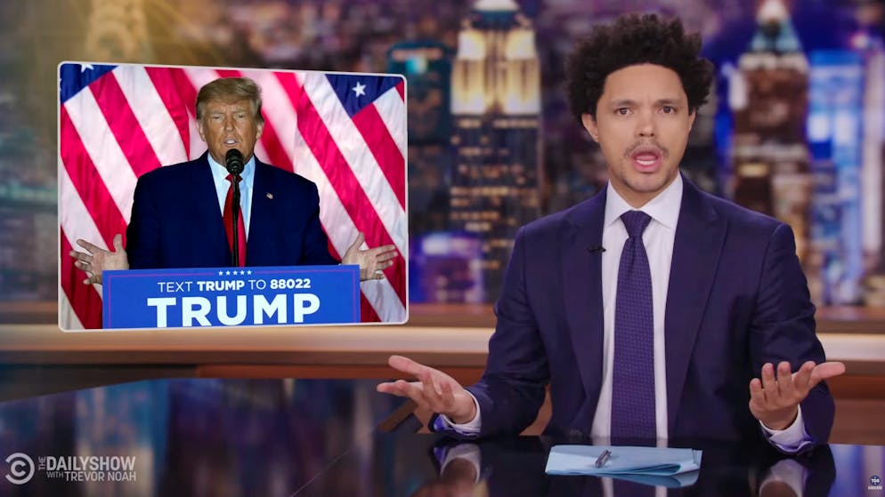 Late Night USA. Trump «braucht einen Türsteher, um die Leute drinnen zu halten»