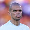 Portugal's Pepe stands on the pitch before the UEFA Nations League soccer match between Spain and Portugal, at the Benito Villamarin Stadium, in Seville, Spain, Thursday, June 2, 2022. (AP Photo/Jose Breton)