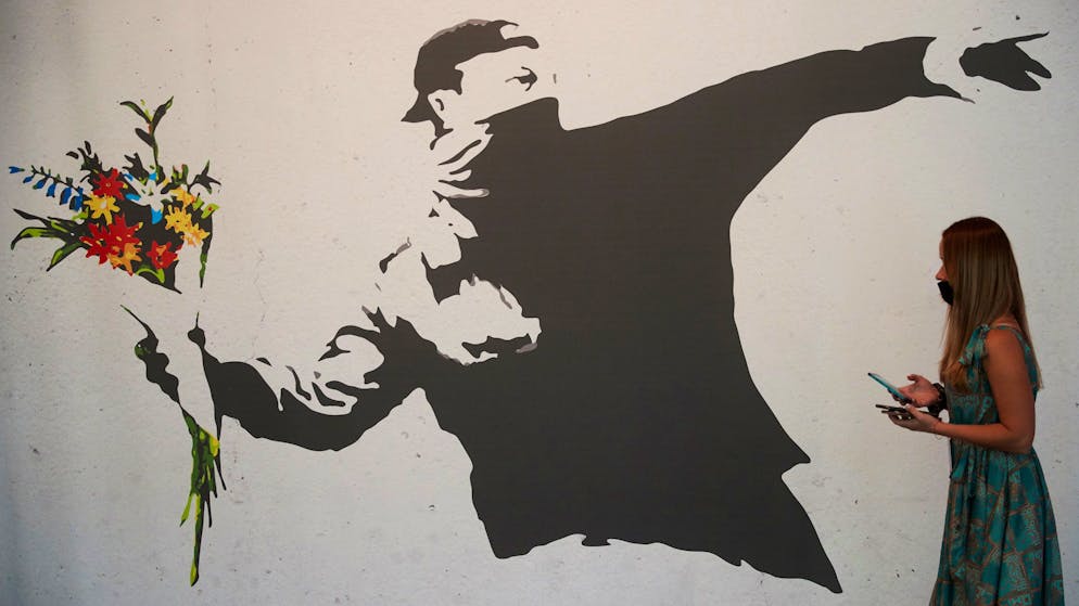 Street-Art-Ikone. Hat Banksy seinen echten Namen verraten?