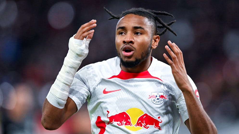 Christopher Nkunku souffre d'une déchirure du ligament externe du genou gauche.