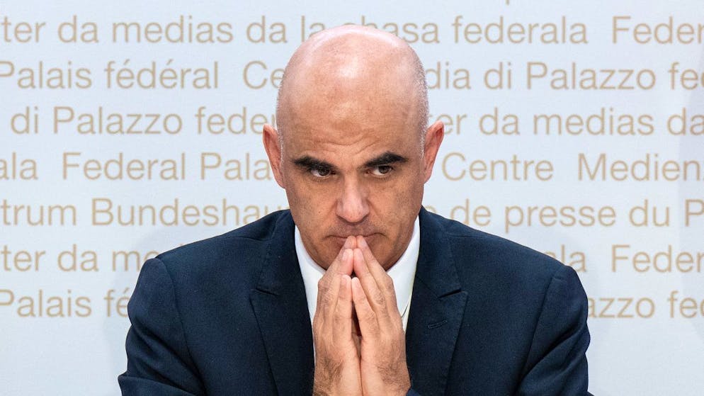 Alain Berset in un'immagine d'archivio.