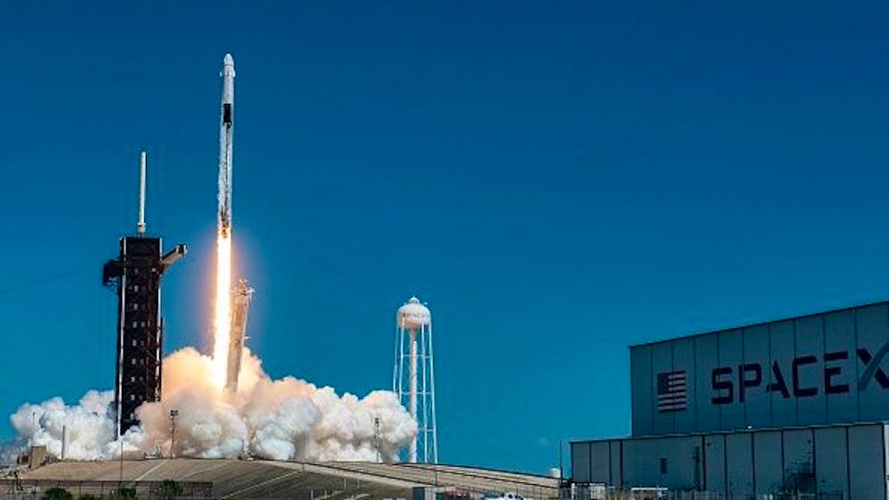 Die SpaceX Falcon 9-Rakete mit dem Crew5 Dragon-Raumschiff hob am 5. Oktober 2022 vom Kennedy Space Center in Florida ab. Die Besatzung begann eine sechsmonatige Expedition auf der Internationalen Raumstation ISS.
