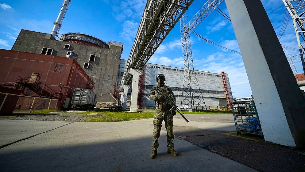 La centrale nucleare di Zaporizhzhia è controllata dall'esercito russo da inizio marzo quando è stata oggetto di attacchi. (immagine d'archivio)