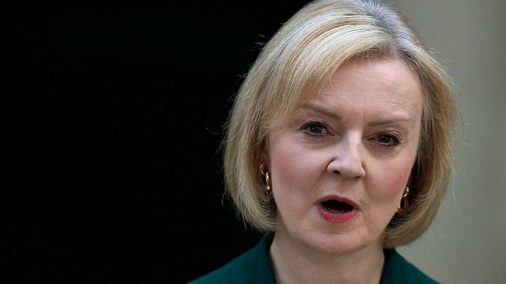 Die britische Ex-Premierminister Liz Truss hatte im Jahr 2020 als Handelsministerin den Deal mit Japan unterzeichnet. (Archivbild)