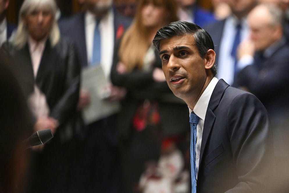 Rishi Sunak fera lundi son premier discours majeur de politique étrangère. (archives)