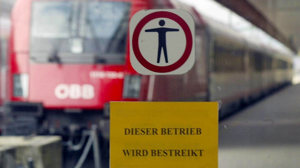 Was bedeutet der Streik der österreichischen Eisenbahner für die Schweiz? (Archivbild)