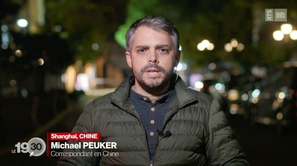 Il giornalista della RTS ha vissuto una serata movimentata in Cina.