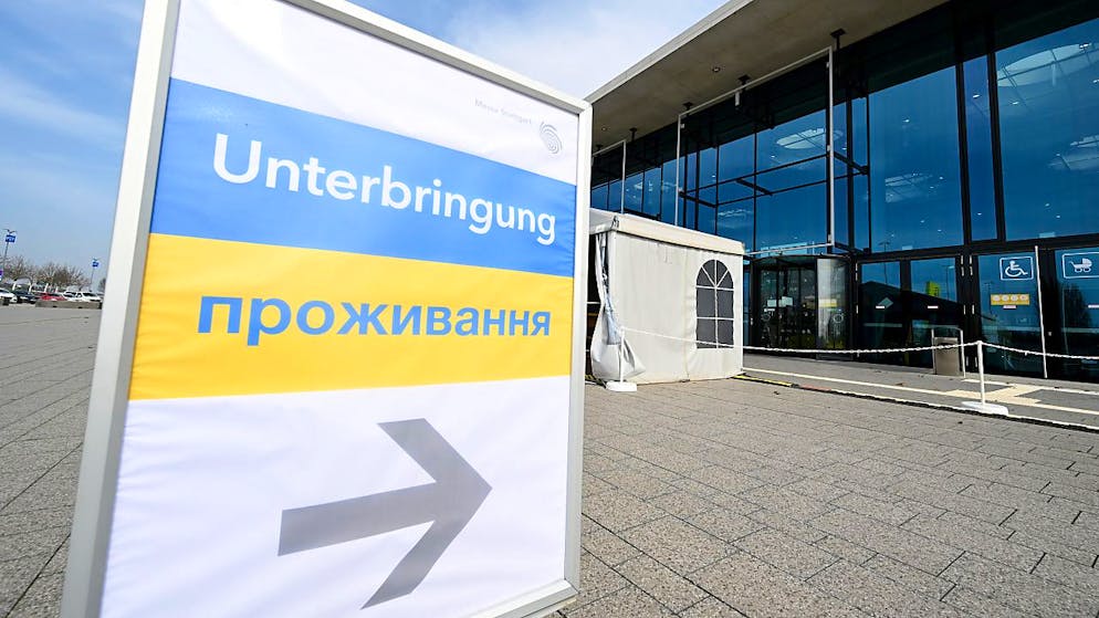 Die Unterbringung der vom russischen Angriffskrieg geflüchteten Ukrainerinnen und Ukrainer ist für die Gemeinden eine Herausforderung. (Symbolbild)