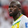 DOHA, QATAR - NOVEMBER 25: Kalidou Koulibaly of Senegal reacts during the FIFA World Cup Qatar 2022 Group A match between Qatar and Senegal at Al Thumama Stadium on November 25, 2022 in Doha, Qatar. (Photo by Claudio Villa/Getty Images )