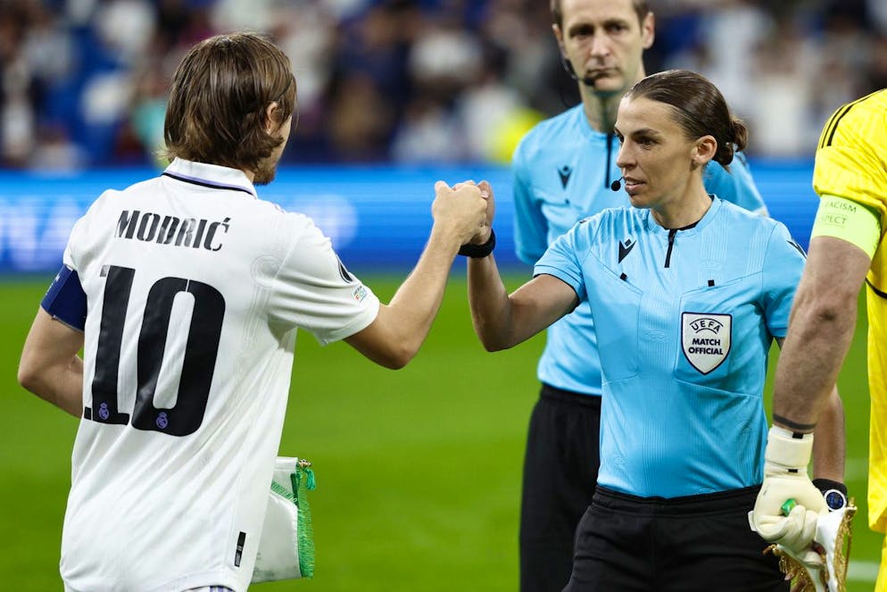 Stéphanie Frappart leitete auch schon ein Spiel von Real Madrid.