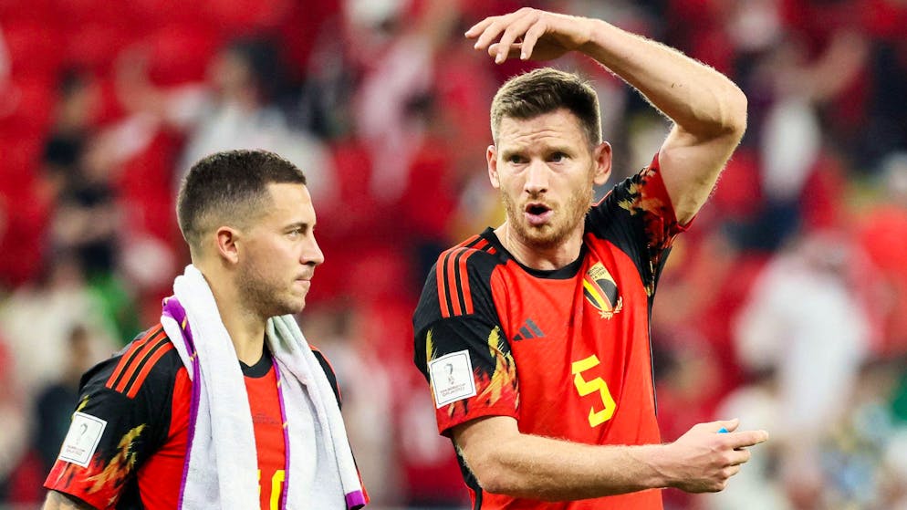 Gesprächsbedarf bei Eden Hazard und Jan Vertonghen.