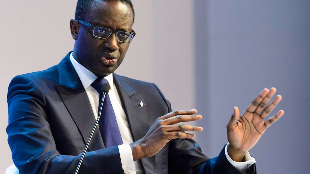 "Les questions culturelles ne peuvent pas se résoudre du jour au lendemain", selon Tidjane Thiam. "Nous avons fait ce que nous avons fait pendant cinq ans", a-t-il poursuivi, mais il faudra encore "beaucoup d'efforts permanents pour régler ces questions". (archives)