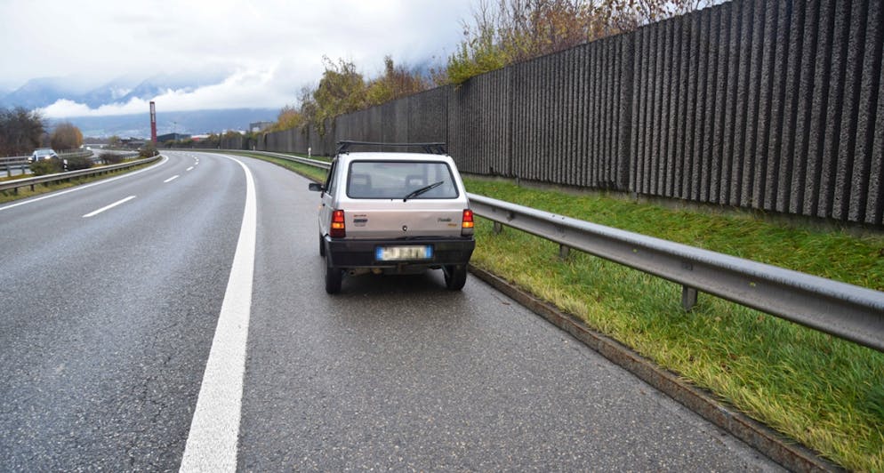 Il conducente si è addormentato al volante