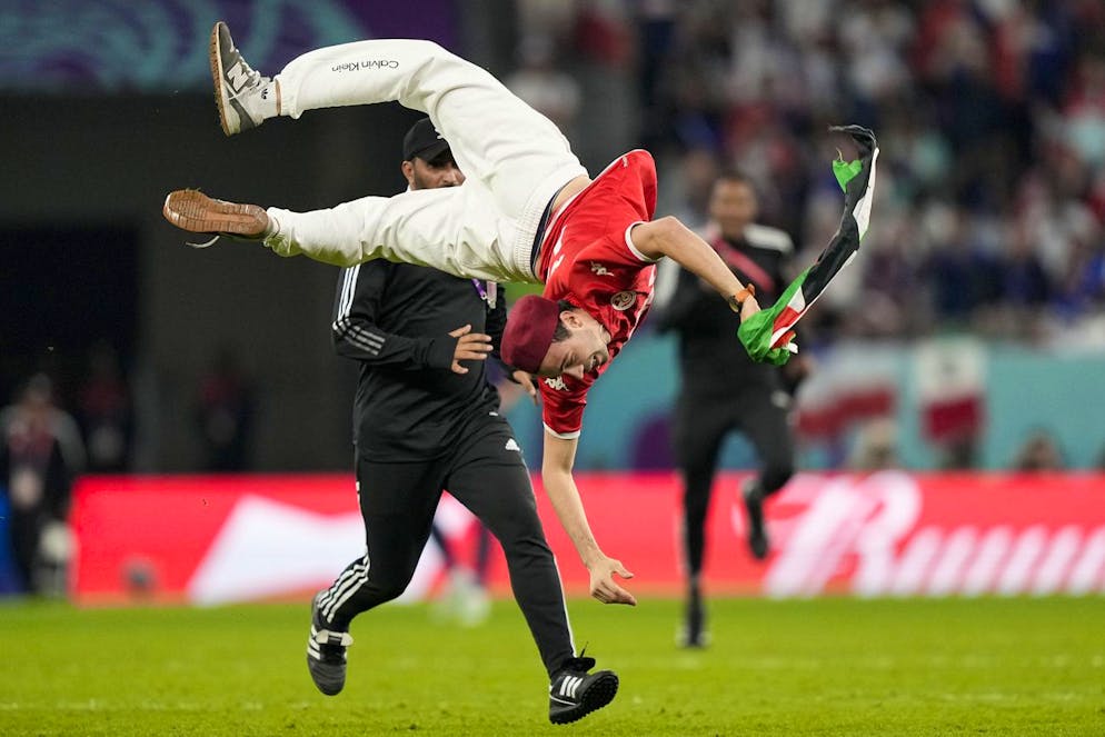 Die FIFA will nicht, dass du das hier siehst. Dabei hätten sich sicher viele Zuschauer über diese Showeinlage gefreut.