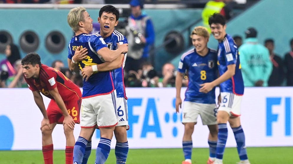 Die Japaner finden nicht aus dem Jubeln heraus