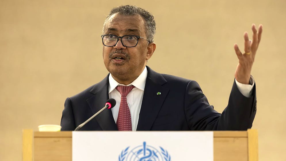 Il direttore generale dell'Organizzazione Mondiale della Sanità (Oms)Tedros Adhanom Ghebreyesus (foto d'archivio)