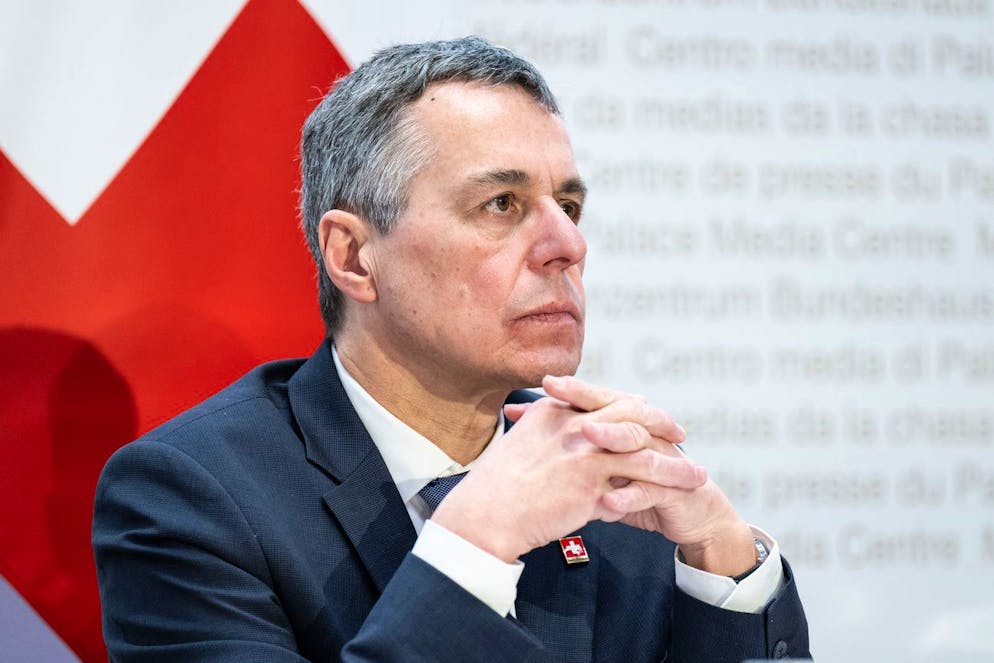 Ignazio Cassis bleibt Aussenminister.