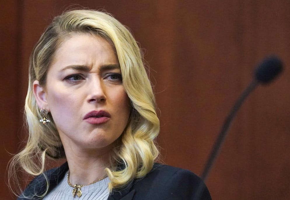 La ex moglie di Johnny Depp, Amber Heard (foto d'archivio).
