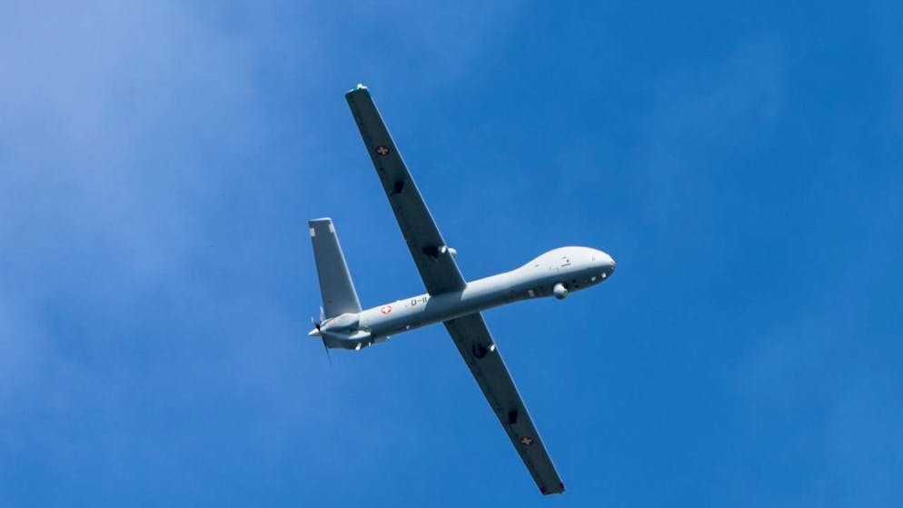 Die Lieferung der Aufklärungsdrohnen der Schweizer Armee verzögert sich bis Ende 2024. (Archivbild)