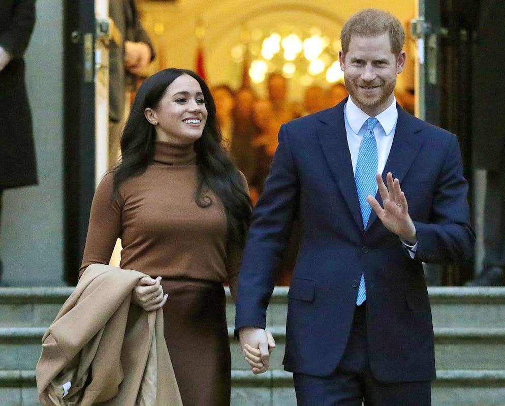 Harry e Meghan (archivio).