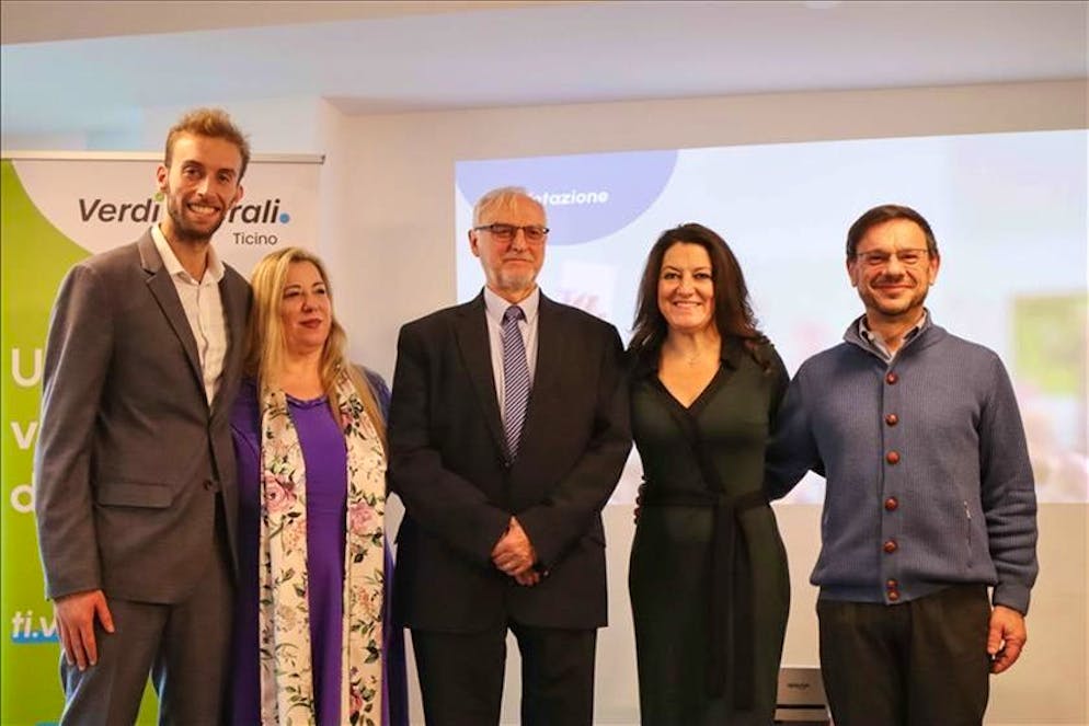 I candidati al Consiglio di Stato per i Verdi liberali