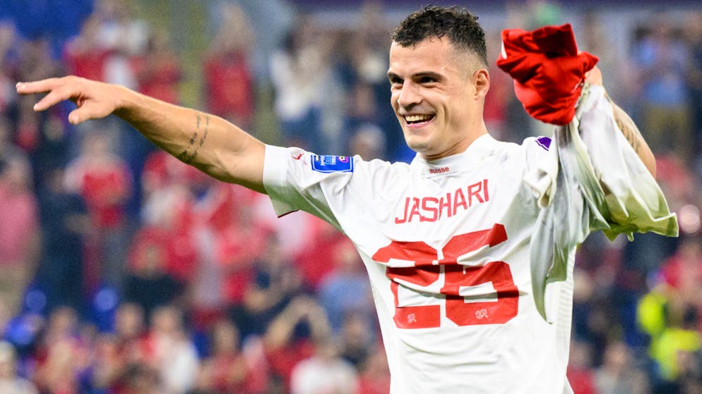 Le maillot arboré par Xhaka après le match face à la Serbie fait polémique.