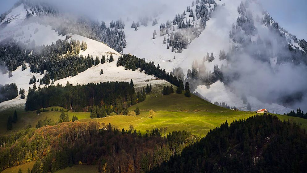 L'accident a eu lieu dans les préalpes fribourgeoises (image symbolique).