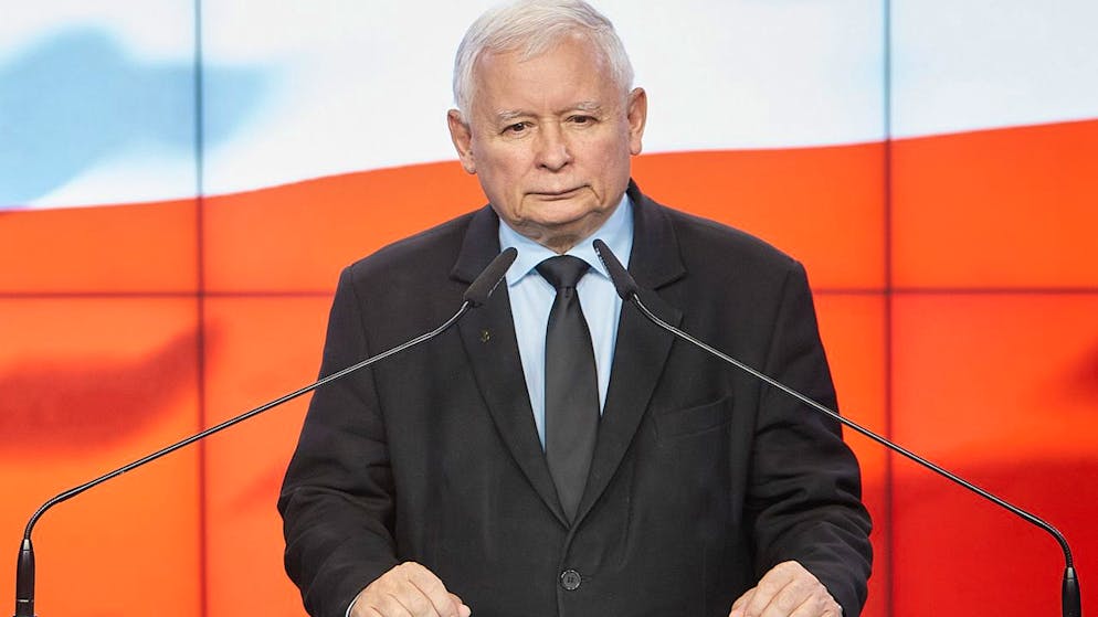 ARCHIV - Jaroslaw Kaczynski, Vorsitzender der nationalkonservativen Regierungspartei PiS, wettert gegen Deutsche. Foto: Hubert Mathis/ZUMA Wire/dpa