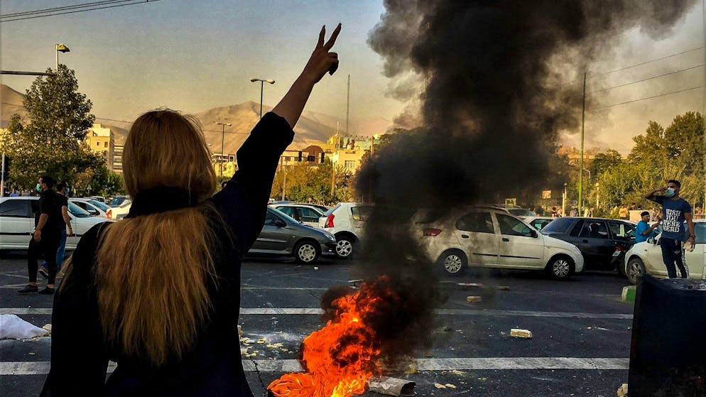 Proteste in Teheran.